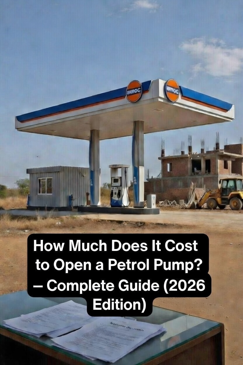 Cost of Opening a Petrol Pump – Complete Guide 2026